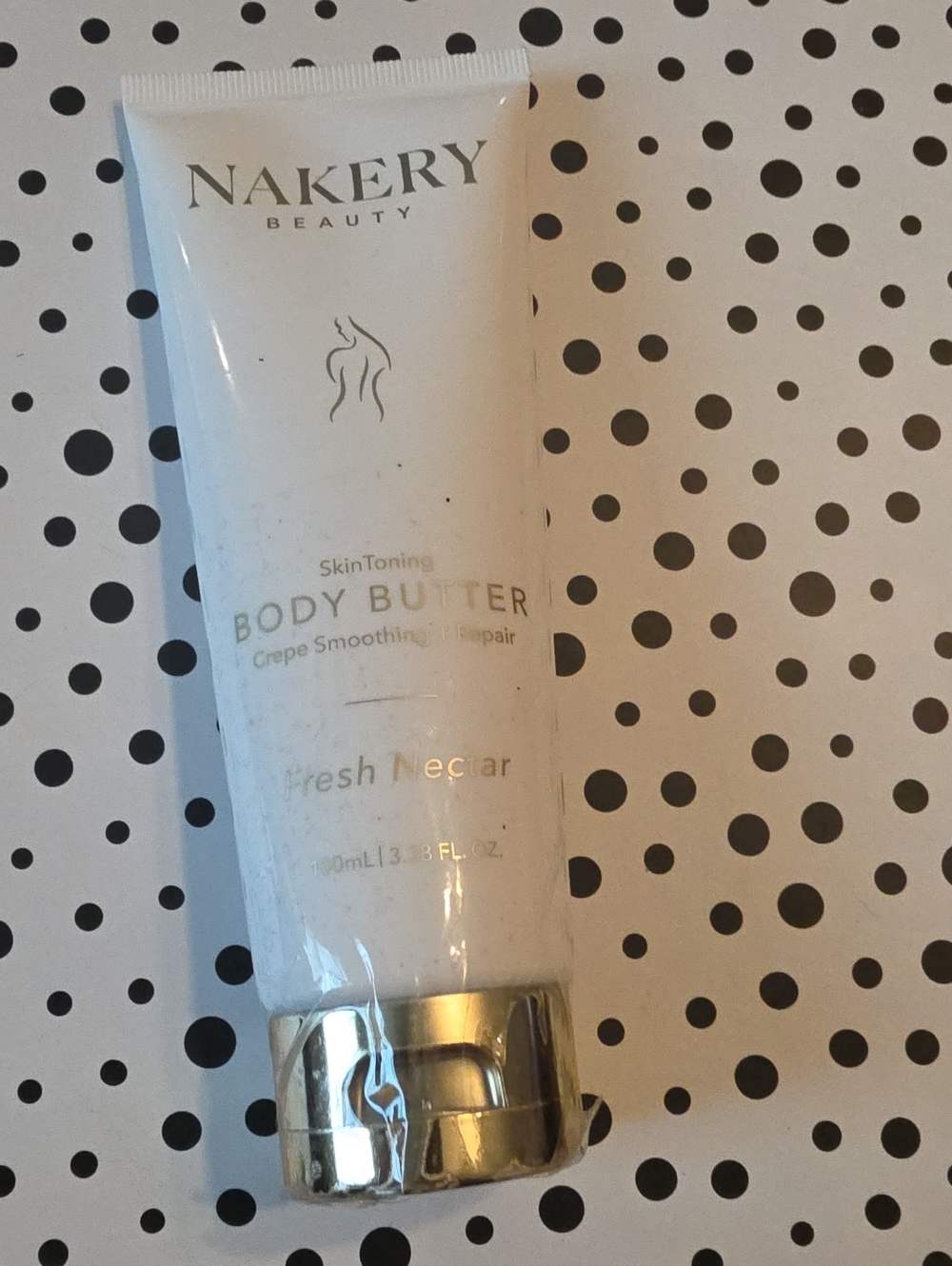 Nakery Beauty Skin Toning Body Butter - Fresh Nectar (3.38 fl oz / 100 mL